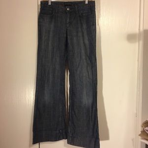 Adorable boot leg wide leg Banana Republic Jeans